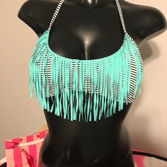 Victoria's Secret Other - 🏖 VICTORIA SECRET FRINGE TOP BATHING SUIT 👙